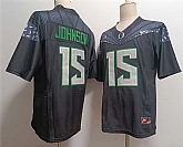Men's Oregon Ducks #15 Tez Johnson Black 2024 F.U.S.E. Stitched Jersey,baseball caps,new era cap wholesale,wholesale hats